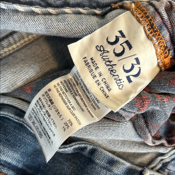 Classic Tommy Bahama Blue Men's Jeans 35x32 - Picture 8 of 9